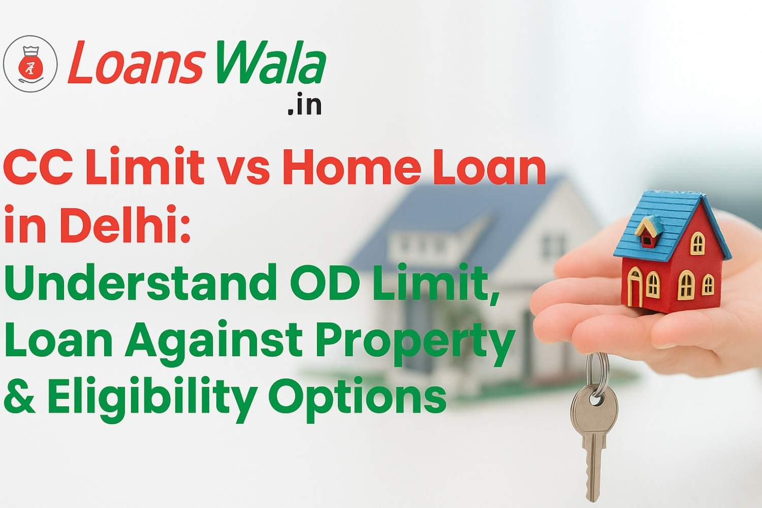Apply for CC Limit for Home Loan in Delhi – Get Instant Approval